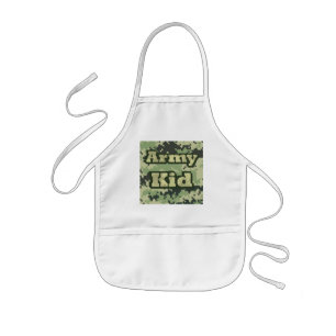 Army Kid Kids Apron
