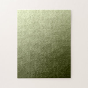 Army light green gradient geometric mesh pattern jigsaw puzzle