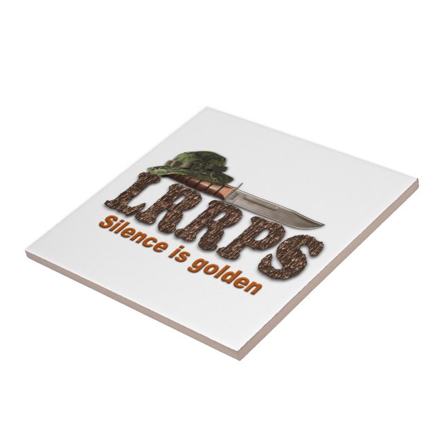 Army LRRPS LRRP Navy Air Force Marines Tile (Side)