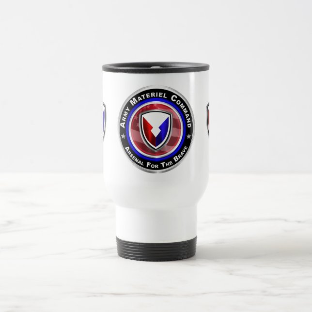 Army Materiel Command - AMC  Travel Mug (Center)