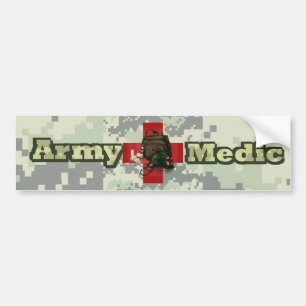 Army Medic Bumper Sticker