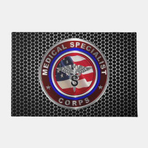 Army Medical Specialist Corps Doormat