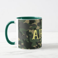 Army military camouflage green