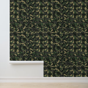 Army military camouflage green wallpaper