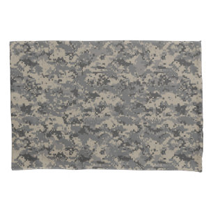 Army military camouflage khaki green pillowcase