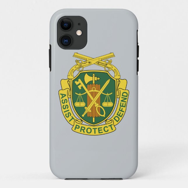 Army Military Police Corps Case-Mate iPhone Case (Back)