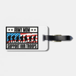 ARMY MOM LUGGAGE TAG