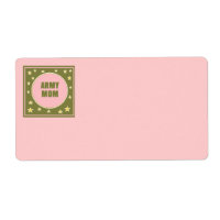 ARMY MOM SHIPPING Label