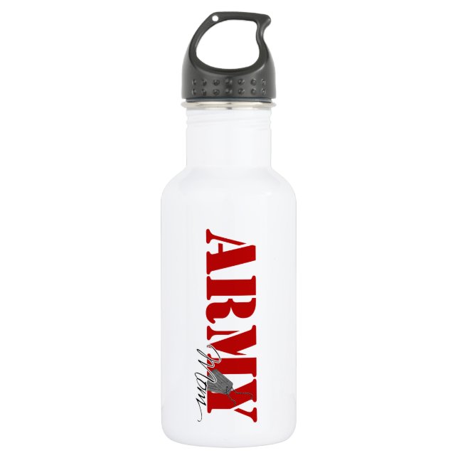 Army Mum 532 Ml Water Bottle (Front)