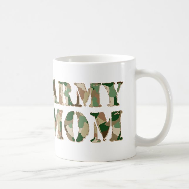 Army Mum camo Coffee Mug (Right)