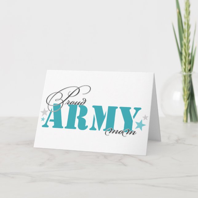 Army Mum Card (Front)