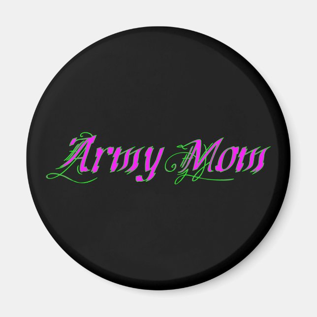 Army Mum - Fancy Magnet (Front)