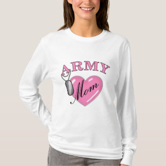 Army Mum Heart N Dog Tag2 T-Shirt