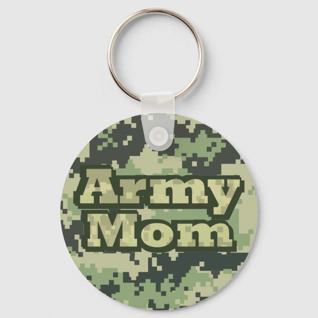 Army Mum Key Ring (Front)
