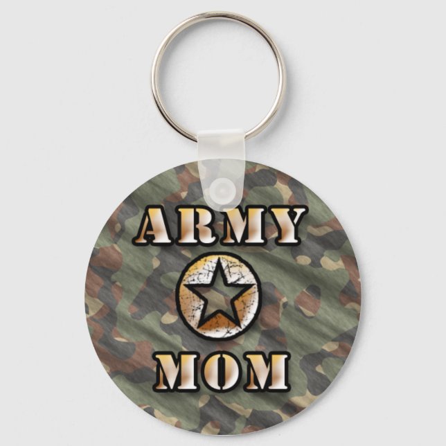 Army Mum Keychain (Front)