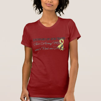 Army Mum Red Friday T-Shirt