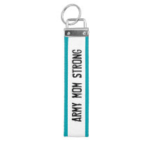 Army Mum Strong Keychain