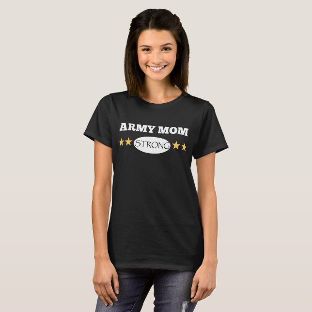 Army Mum Strong Shirt (Front Full)