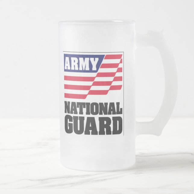 Army National Guard Frosted Mug (Right)
