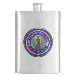 Army National Guard Hip Flask