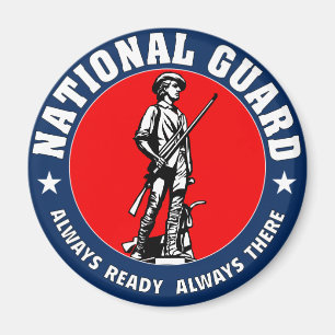 Army National Guard Military Logo Magnet