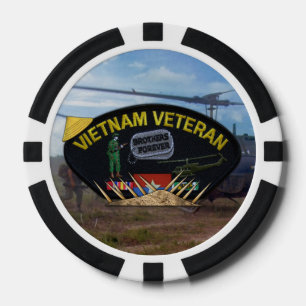 army navy air force marines nam poker chips