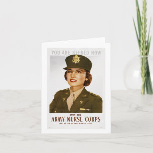 Army Nurse Card