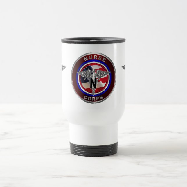 Army Nurse Corps   Travel Mug (Center)