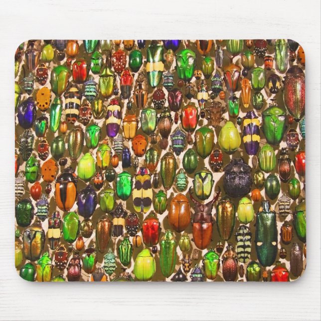 Army of Beetles and Bugs Mouse Mat (Front)