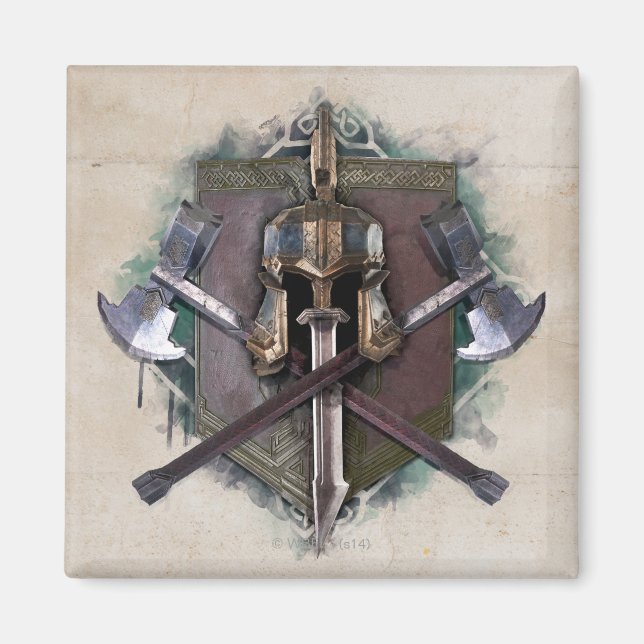 Army Of Dwarves Weaponry Magnet (Front)