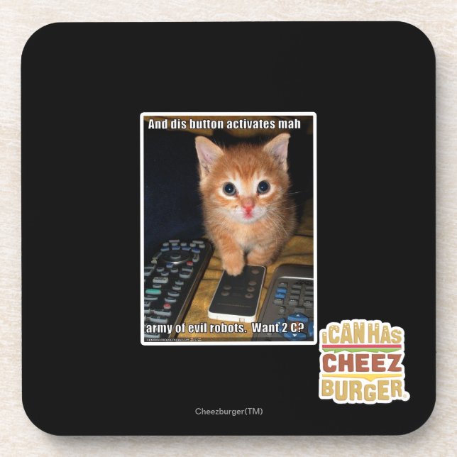 Army of Evil Robots Coaster (Front)