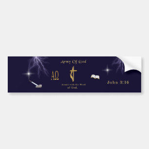 Army of God Bumper Sticker