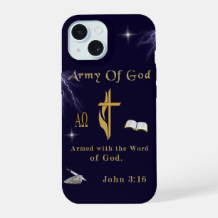 Army Of God iPhone 15 Case