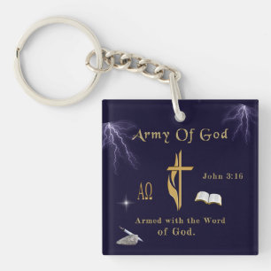 Army of God Key Ring
