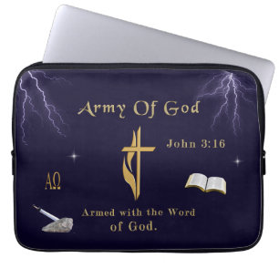 Army of God Laptop Sleeve