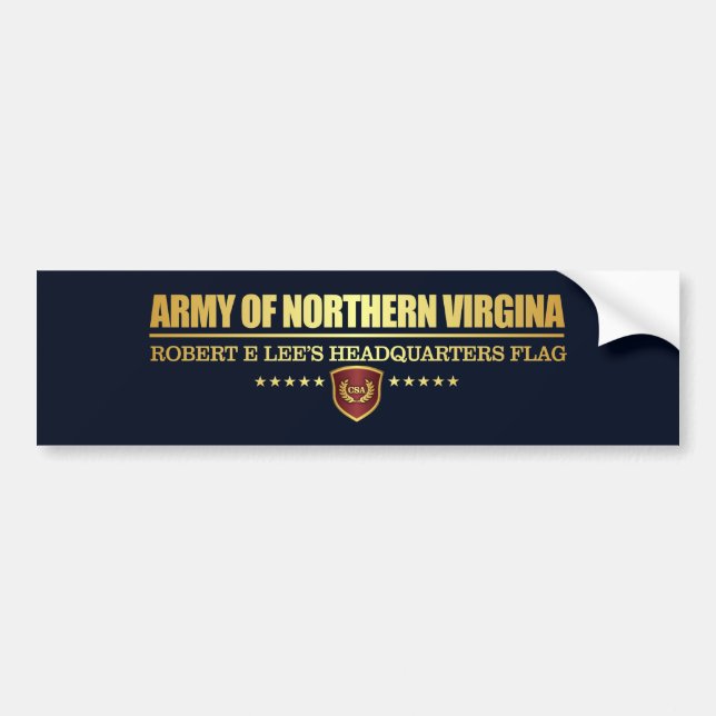 Army of Northern Virginia (F10) Bumper Sticker (Front)
