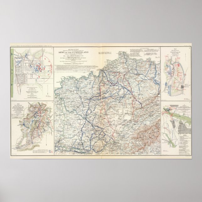 Army of the Cumberland Poster (Front)