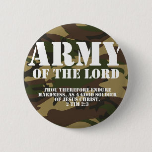 Army of the Lord 6 Cm Round Badge