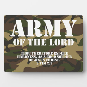 Army of the Lord Plaque
