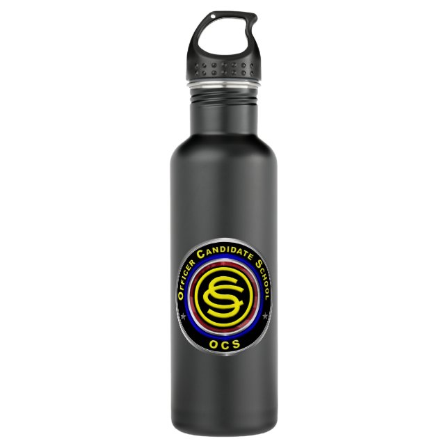 Army Officer Candidate School  710 Ml Water Bottle (Front)