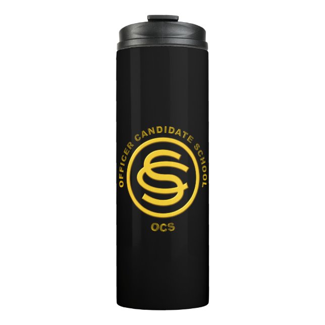 Army Officer Candidate School - OCS Thermal Tumbler (Front)