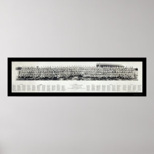 Army Officer WWII Photo 1946 Poster