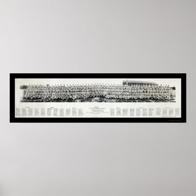 Army Officer WWII Photo 1946 Poster (Front)