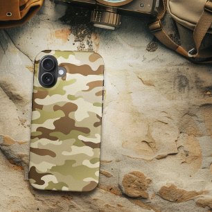 Army Olive Camo Case-Mate iPhone 14 Case