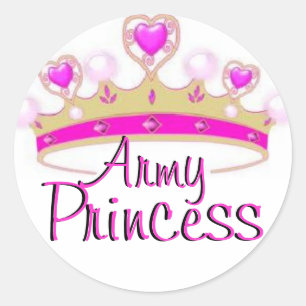 Army Princess stickers