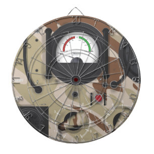 Army Radio desert camouflage. Dartboard