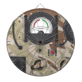 Army Radio desert camouflage. Dartboard