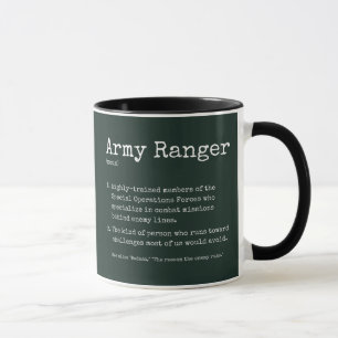 Army Ranger Definition  Mug