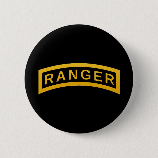 Army RANGER Military Symbol 6 Cm Round Badge (Front)