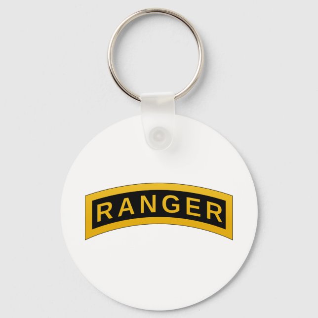 Army RANGER Military Symbol Key Ring (Front)